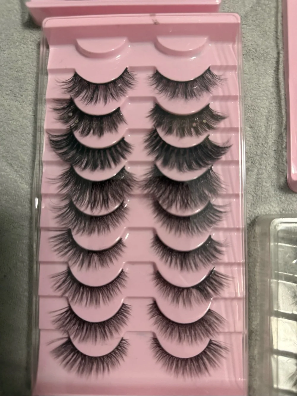 Multipack Black False Eyelashes - Volume Lash Tray Set